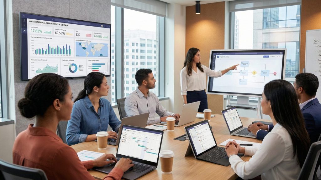 Cómo usar la tecnología para mejorar la coordinación y el control organizacional